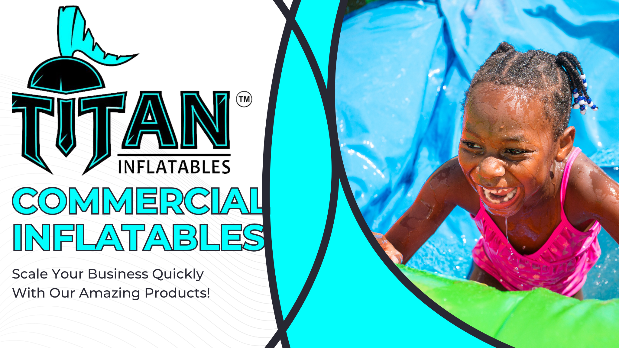 Best Water Slides For Your Party Rental Business - Titan Inflatables