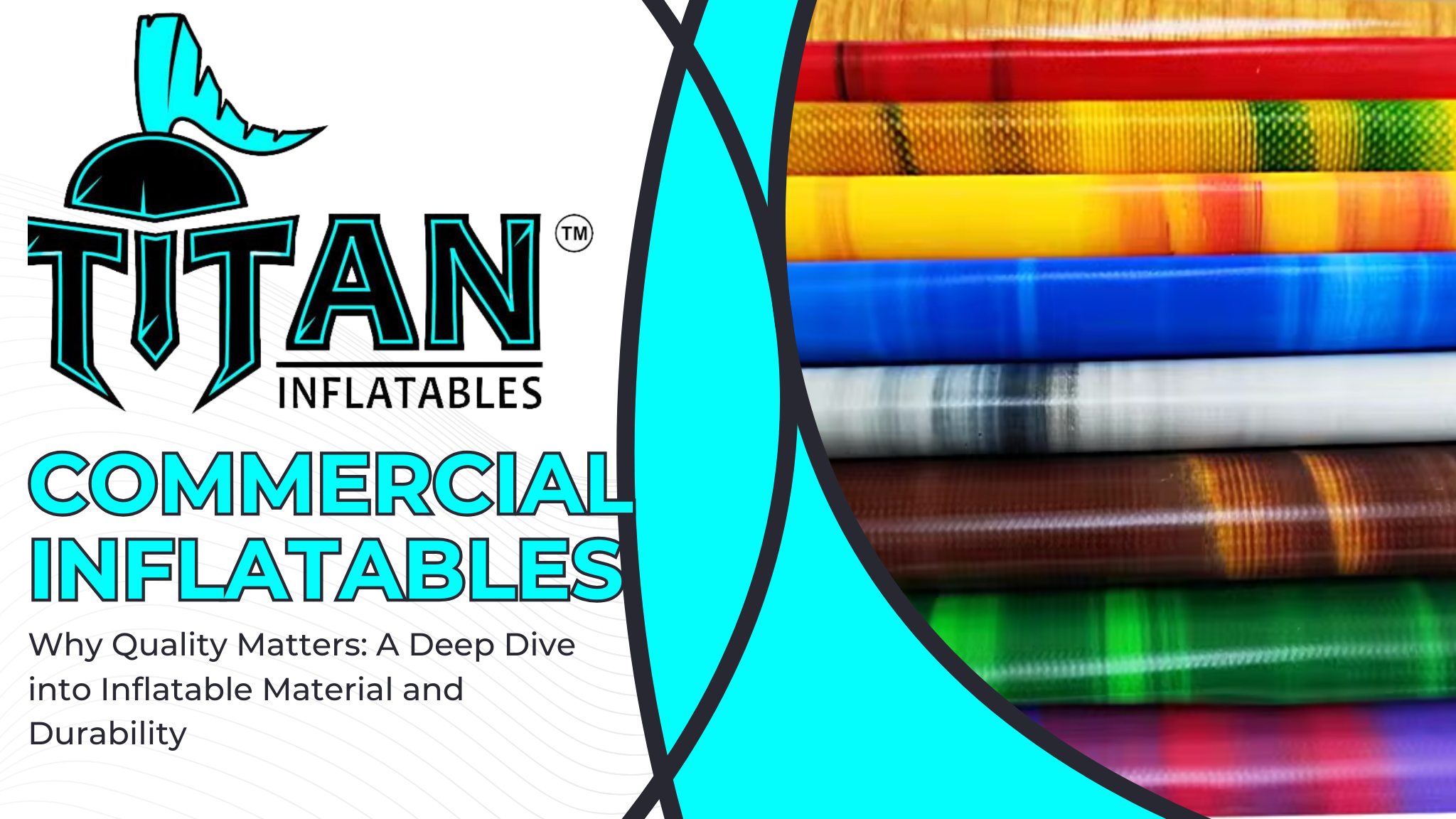 Commercial Inflatable Materials & Durability - Titan Inflatables