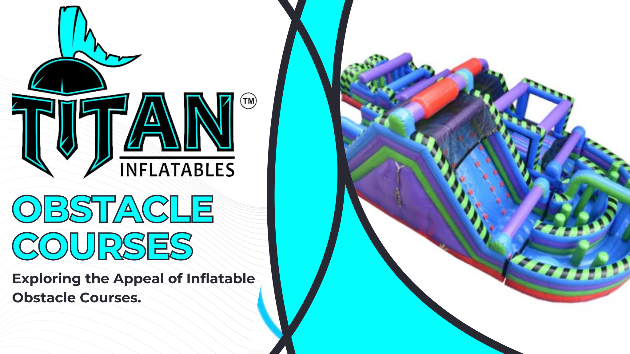 Commercial Inflatable Obstacle Courses - Titan Inflatables