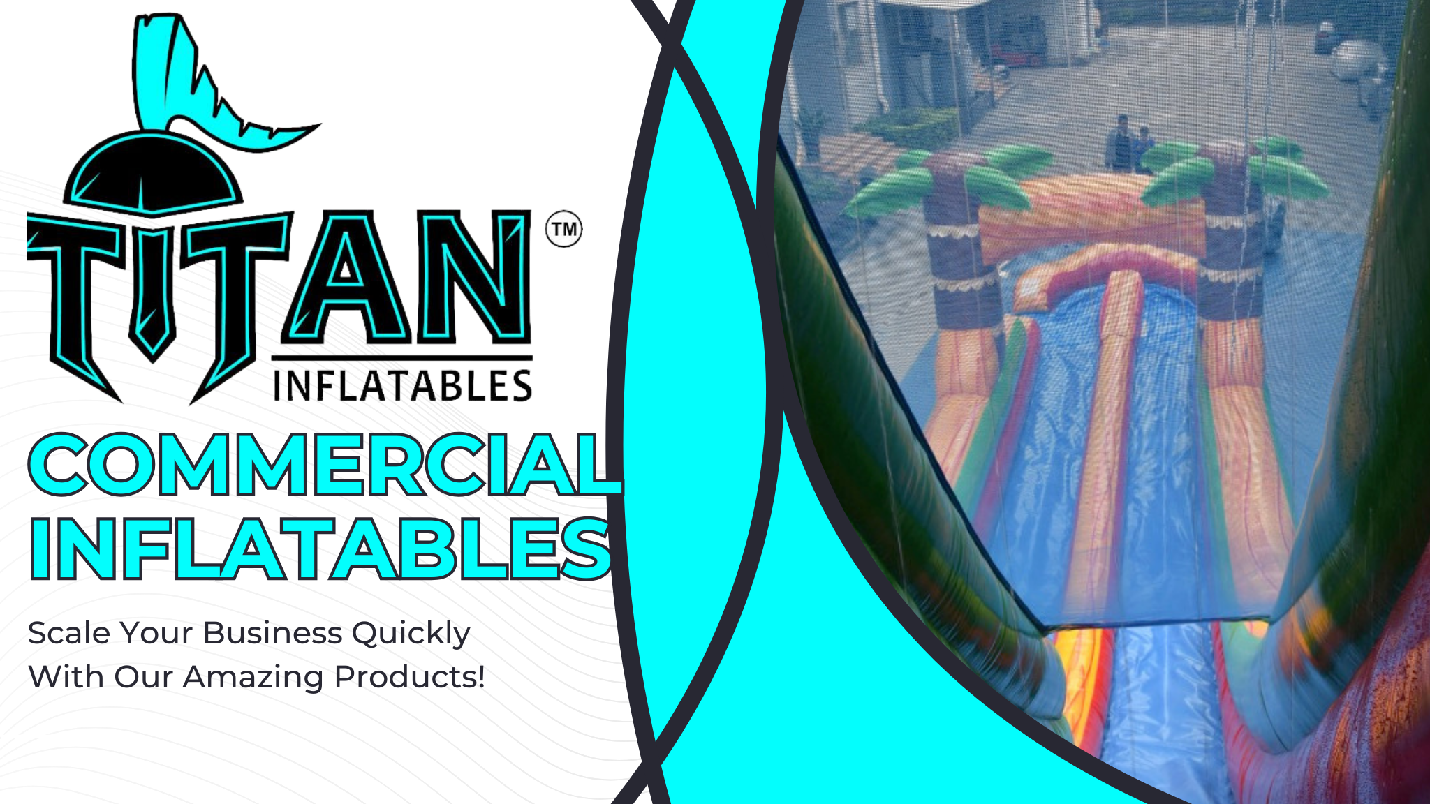 Commercial Inflatable Water Slides for Sale - Titan Inflatables 