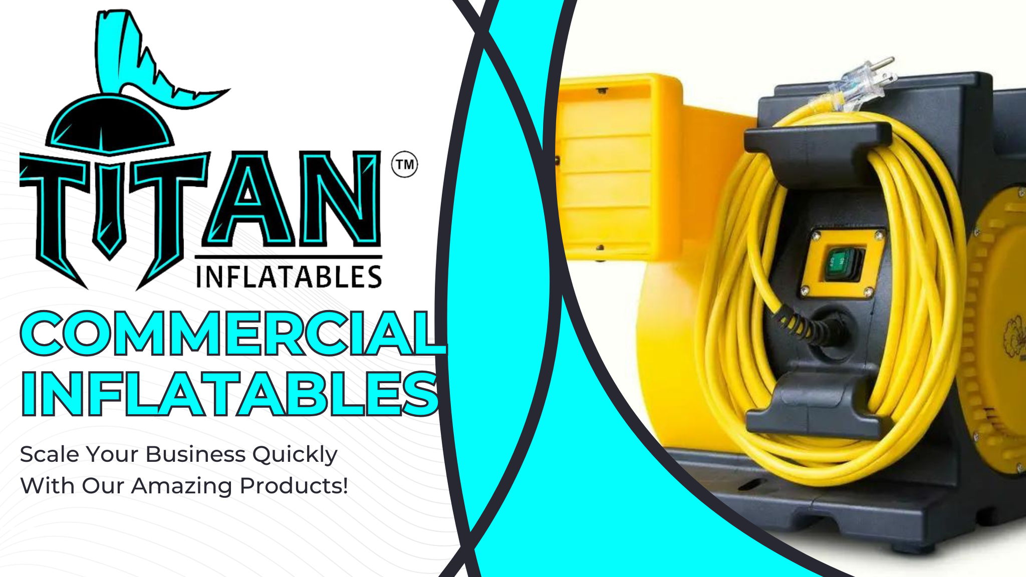 Setting Up Your Inflatable Commercial  Water Slide - Titan Inflatables 