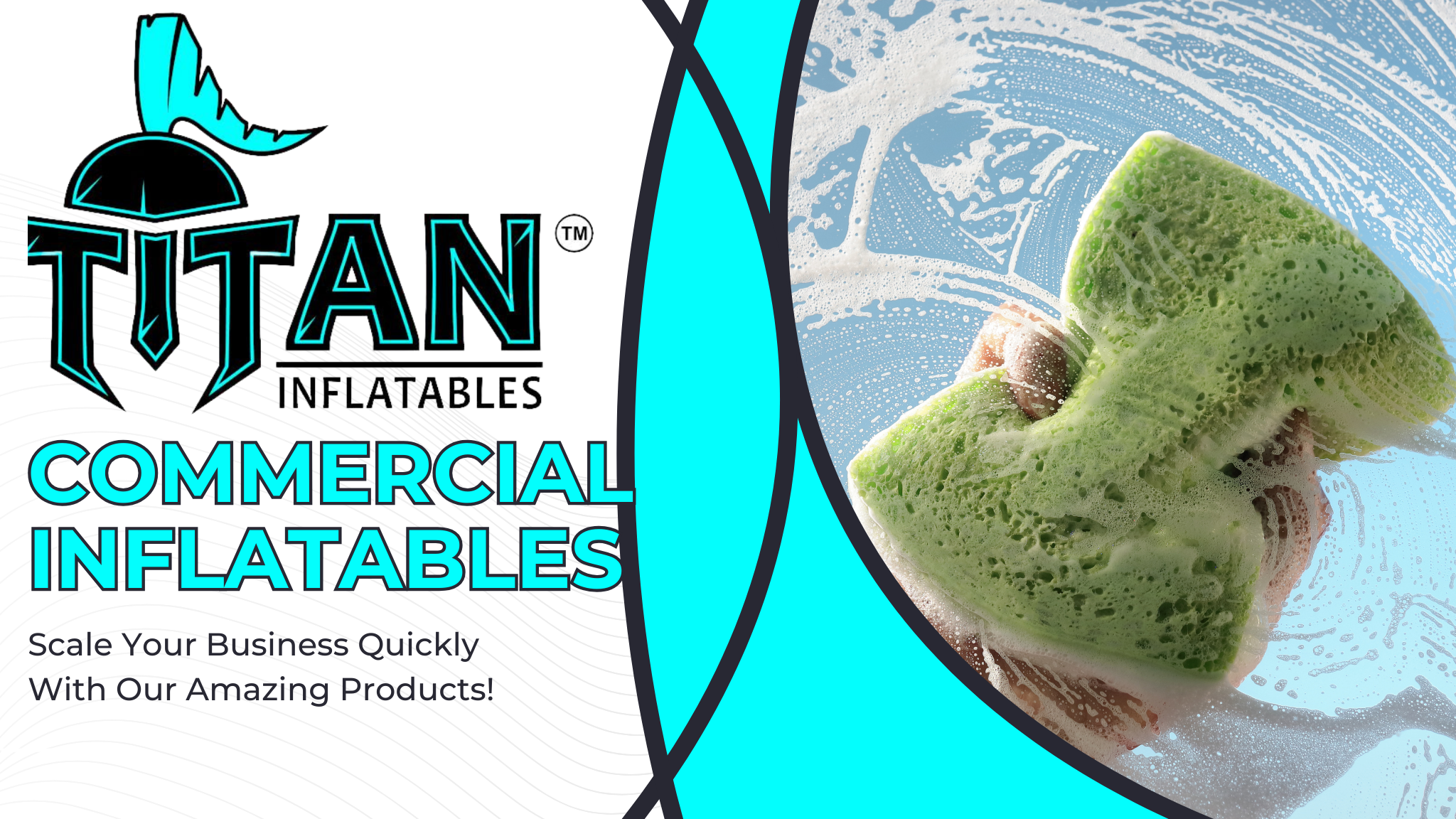 Commercial Inflatable Water Slide Maintenance - Titan Inflatables 